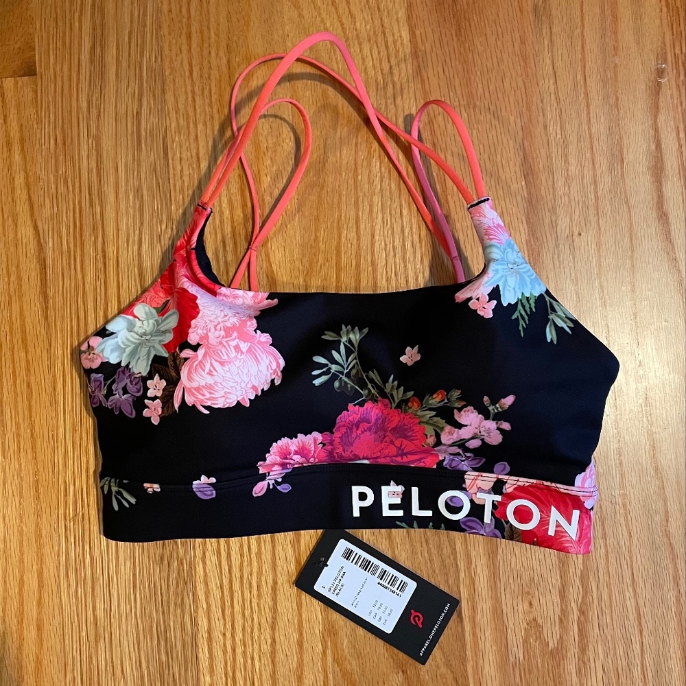 Peloton APIHM Speed Up Bra (Black Floral) API